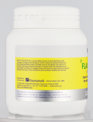 Revite Flax Seed Oil Softgel Capsules 90pk