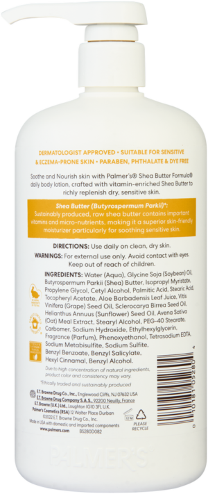 Palmer's Shea Butter Formula Raw Shea Nourish Daily Body Lotion 1L