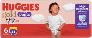 Huggies Gold Size 6 Disposable Nappy Pants 44pk