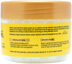 Portia M Marula Oil Hydrating Hair Butter 1s