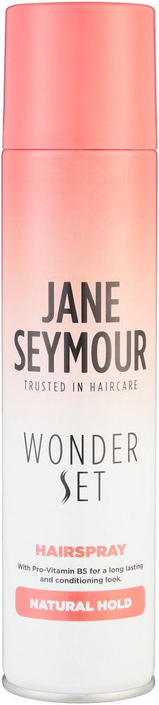 image-0 Jane Seymour Wonder Set Natural Hold Hairspray 300ml