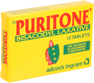 Puritone Bisacodyl Laxative Tablets 12pk