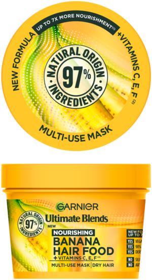 Garnier Fructis Nourishing Banana Hair Food Multi-Use Mask 400ml