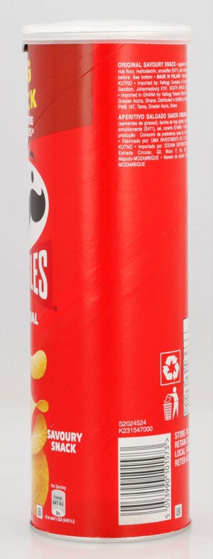 Pringles Original Savoury Snack 165g