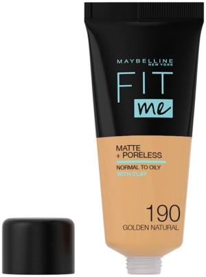 Maybelline Fit Me Golden Natural Matte & Poreless Foundation 30ml