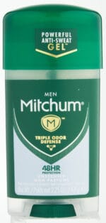 Mitchum Men Unscented Anti-Perspirant & Deodorant Gel 63g