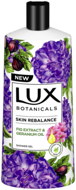 LUX Botanicals Fig Extract and Geranium Oil Moisturizing Body Wash 750ml