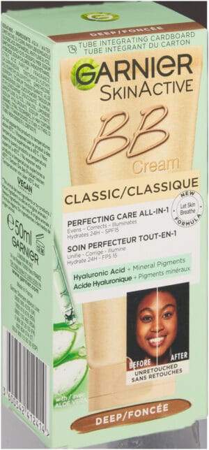 Garnier SkinActive Deep SPF 15 Classic All-in-1 Perfecting Care BB Cream 50ml