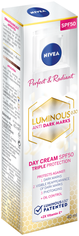 Nivea Perfect & Radiant SPF 50 Luminous630 Anti Dark Marks Day Cream 40ml