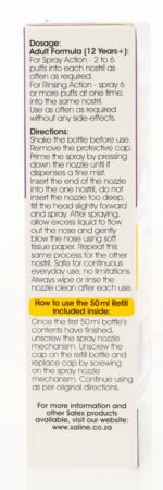 Salex QD Adult Nasal Spray & Rinse 50ml