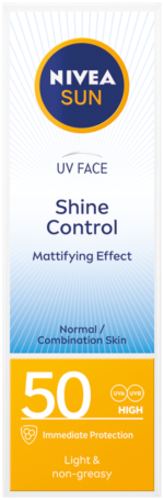 Nivea SUN UV Face SPF 50 Shine Control Cream 50ml