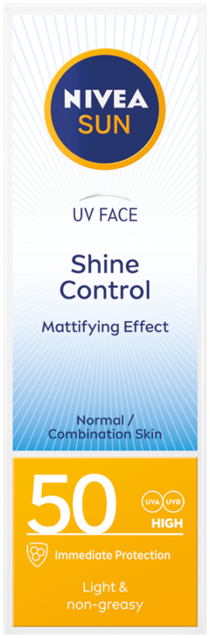 image-0 Nivea SUN UV Face SPF 50 Shine Control Cream 50ml