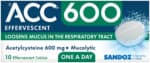 ACC 600 Effervescent Tablets 10pk