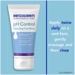 Benzaderm pH Control Cleansing Face Wash 150ml