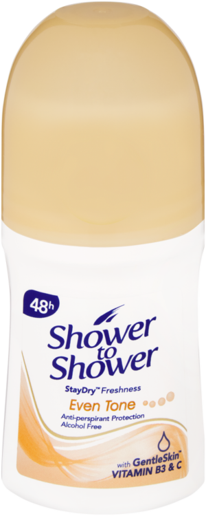 Shower To Shower Even Tone Anti-Perspirant Roll-On 50ml