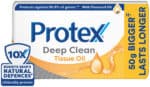 Protex Deep Clean Tissue Oil AntiGerm Bar Soap 200g