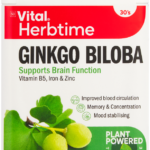Vital Herbtime Ginkgo Biloba Softgel Capsules 30pk