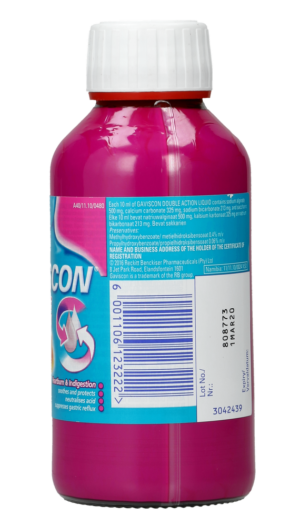 Gaviscon Peppermint Double Action Liquid Suspension 300ml