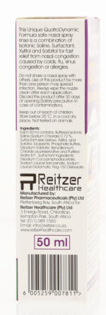 Salex QD Adult Nasal Spray & Rinse 50ml