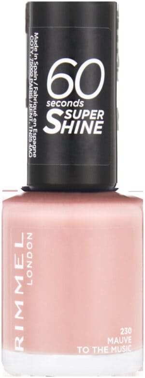 Rimmel 60 Seconds Taupe Throwback Nail Polish 8ml