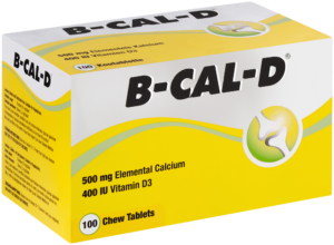 B-cal D Supplement Chew Tablets 100pk