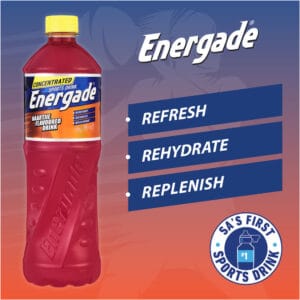 Energade Naartjie Flavoured Concentrated Sports Drink 750ml