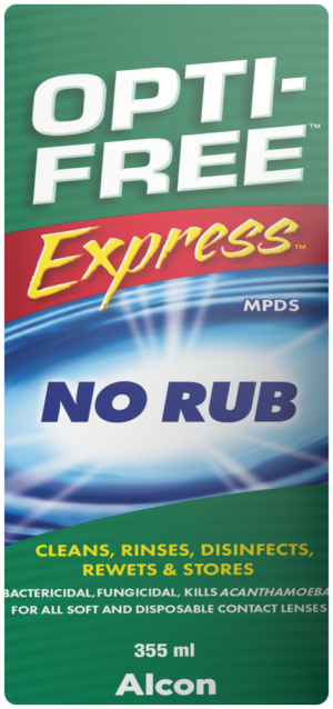 Opti-free Express No Rub Multi-Purpose Disinfecting Solution 355ml