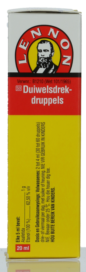 Lennon Duiwelsdrekdruppels Traditional Remedy Drops 20ml