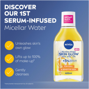 Nivea Skin Glow Micellar Water 400ml