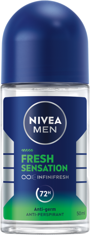image-0 Nivea MEN Fresh Sensation Anti-Perspirant Roll-On 50ml