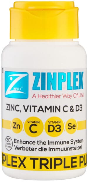 Zinplex Triple Plus Tablets 30pk