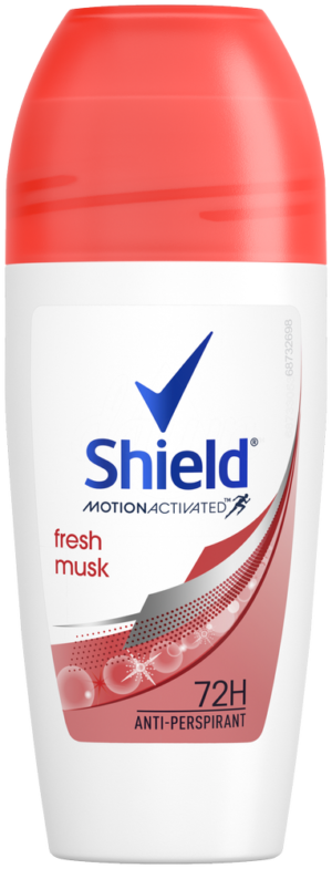 Shield Women Fresh Musk Antiperspirant Roll-On Deodorant 50ml