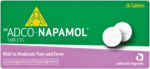 Adco-napamol Pain & Fever Tablets 20pk