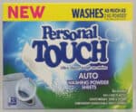 Personal Touch Auto Washing Powder Sheets 90g