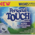Personal Touch Auto Washing Powder Sheets 90g
