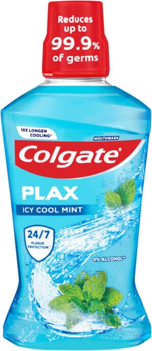 Colgate Plax Icy Cool Mint Mouthwash 500ml
