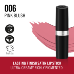 Rimmel Lasting Finish Pink Blush Satin Lipstick 4g