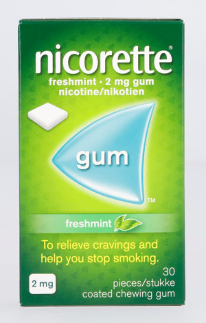 Nicorette Freshmint 2mg Nicotene Gum 30pk