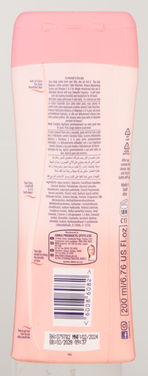 Clere Rich Musk Body Lotion 200ml