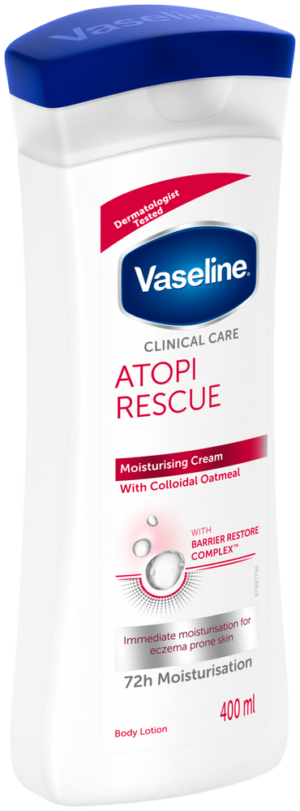 Vaseline Clinical Care Eczema Rescue Fragrance Free Body Lotion 400ml
