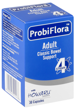 Probiflora Adult Classic Bowel Support Capsules 30pk