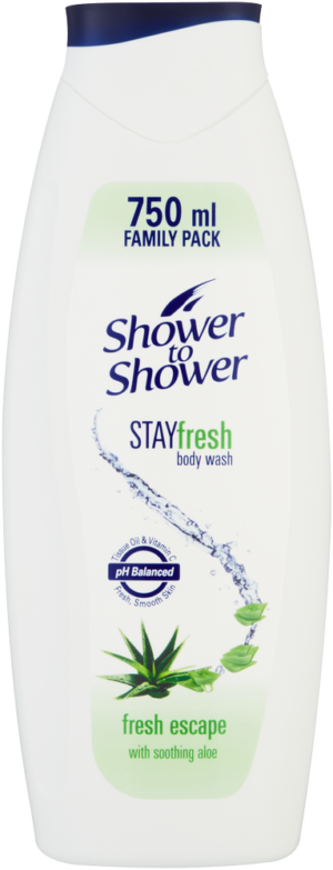 Shower To Shower Fresh Escape Body Wash 750ml