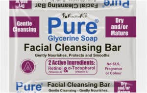 Pure Facial Cleansing Glycerine Bar Soap 100g