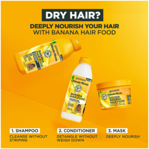 Garnier Fructis Nourishing Banana Hair Food Multi-Use Mask 400ml
