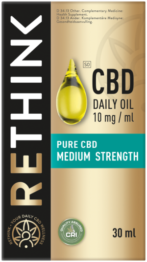 Rethink 300mg CBD Daily Oil 30ml
