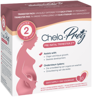 Chela-preg Trimester 2 Pre-Natal Tablets & Capsules 90pk