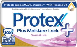Protex Plus Moisture Lock Sensitive Antigerm Bar Soap 150g