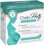 Chela-preg Trimester 3 Pre-Natal Multivitamin 120pk
