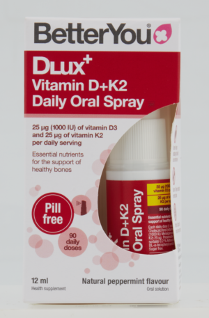 Betteryou DLux+ Vitamin D+K2 Daily Oral Spray 12ml