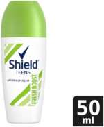 Shield Teens Fresh Boost Antiperspirant Roll-On Deodorant 50ml